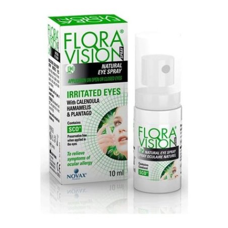 Flora Flora Vision Spray - Eye Drops With Hyaluronic Acid, 10ml