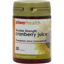 Power Health Double Strength Cranberry Juice 4500mg 30 Tablets