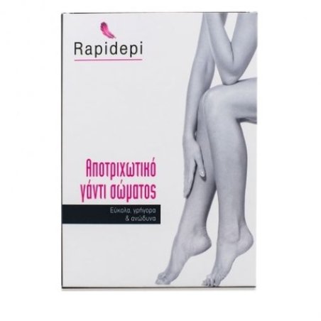 Rapidepi Depilatory Body Glove With 3 Replacements