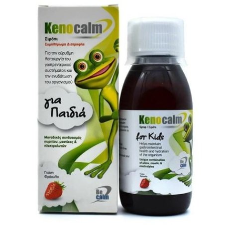 Becalm Kenocalm Children's Syrup For Gastrointestinal Issues With Strawberry Flavor, 120ml
