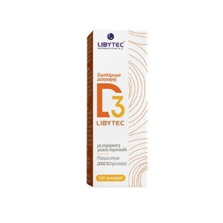 Libytec D3 2000 Iu Oral Spray 20ml Orange Flavor
