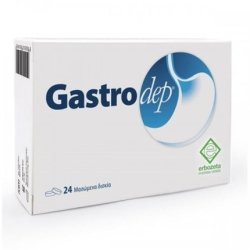 Erbozeta Gastrodep Dietary Supplement For Reflux 24 Chewable Tablets