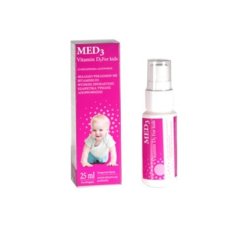 Valens Med3 Vitamin D3 Spray For Kids - 25ml