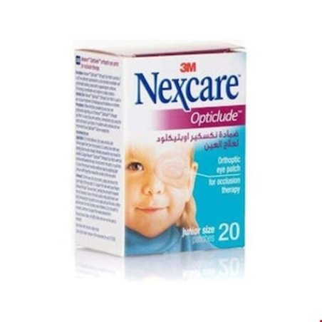 3m Nexcare Opticlude Ophthalmic Patches For Children In Beige Color - 20 Pieces