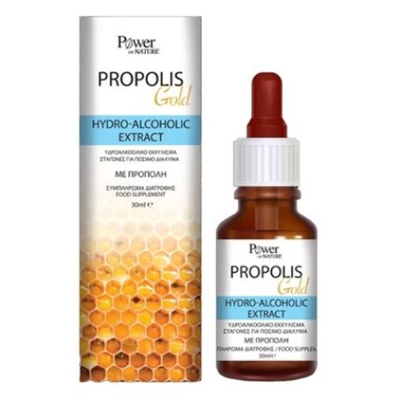 Power Power Health Gold Hydro-Alcohol Extract Propolis Drops 30ml