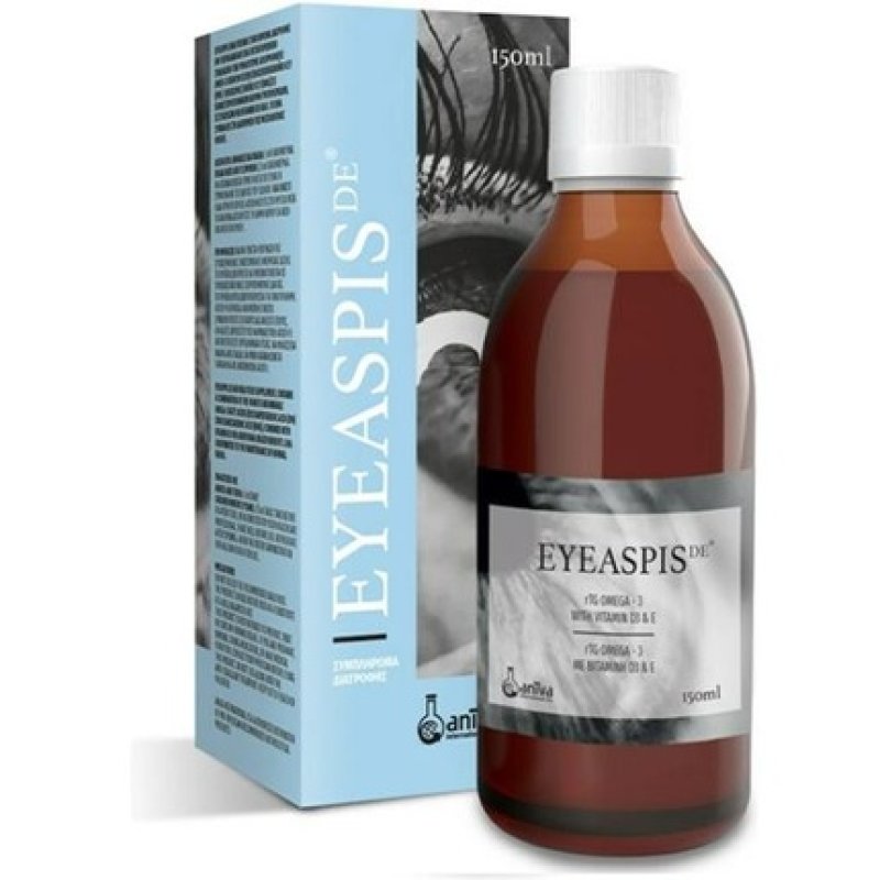 Aniva Eyeaspis Dry Eye - Dietary Supplement For Dry Eye Relief, 150 Ml
