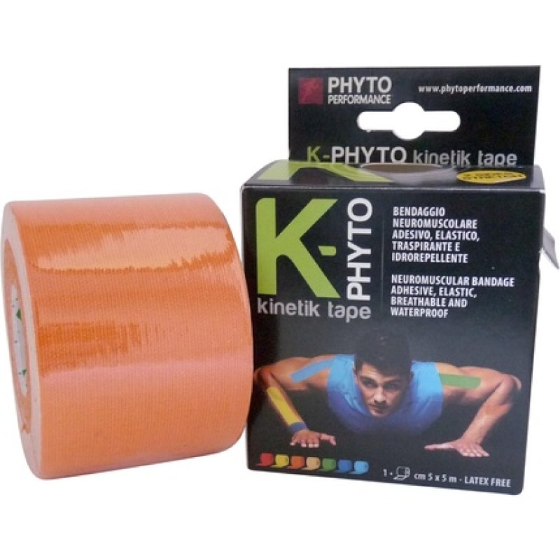 Phyto Performance K-Phyto Kinetic Tape Neuromuscular Taping Orange