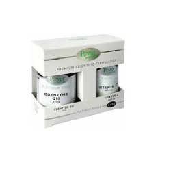 Power Platinum Coenzyme Q10 30 Capsules With Free Vitamin C 1000mg 20 Capsules