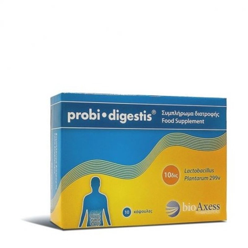 Bioaxeess Probi Digestis 10 Capsules - Probiotic Supplement