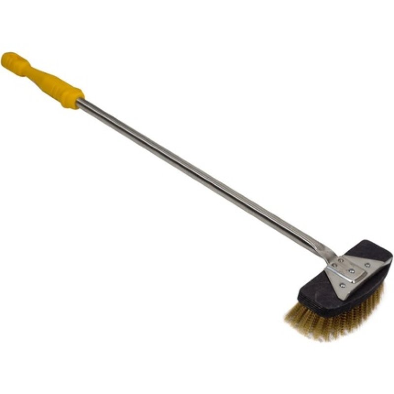 Lilly Codroipo Brass Brush With Stainless Steel Scraper Venezia 70 Cleaning Material Multicoloured 70cm