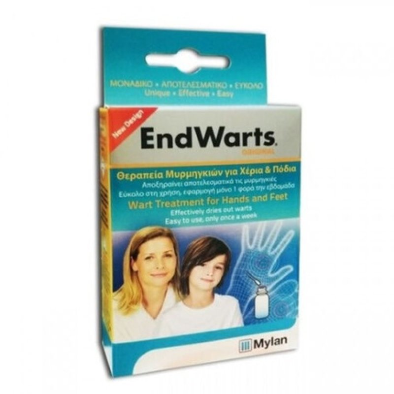EndWarts Original Wart Treatment for Hands & Feet Classic Solution 5ml