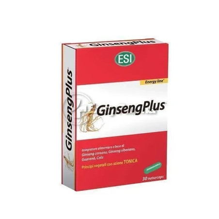 Esi Ginseng Plus Energy Supplement 30 Capsules