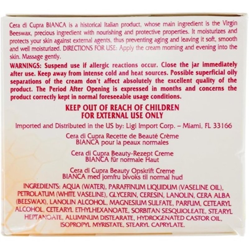 Ricette Di Bellezza White Cream Jar 100ml