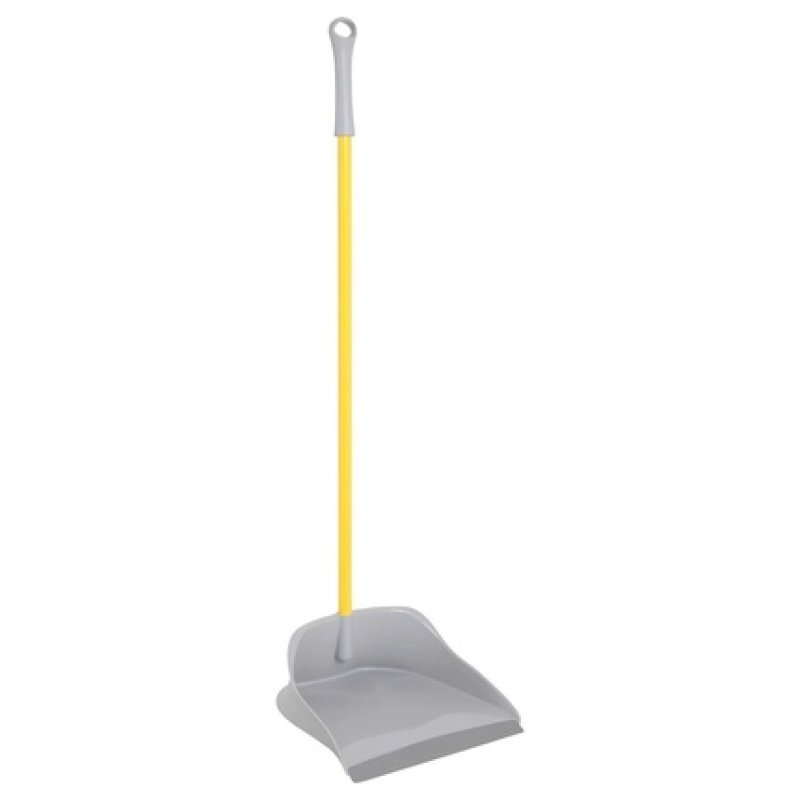 Apex Dustpan With Metal Handle And Rubber Flap Duck