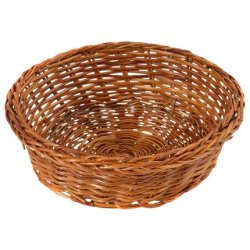 Home Round Wicker Basket 10 Cm For Organizing And Laundry