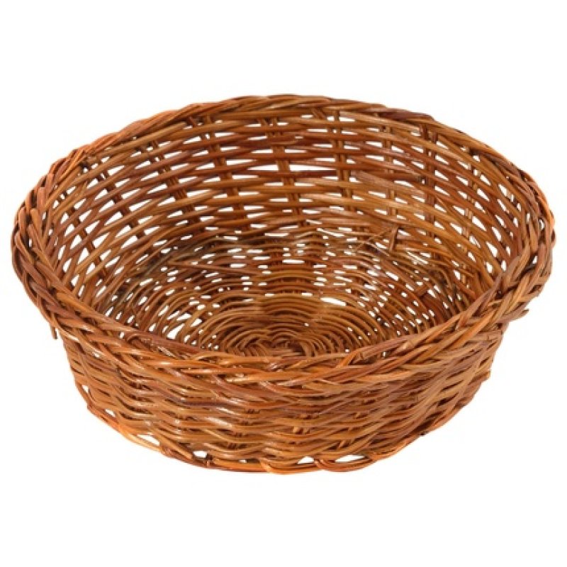Home Round Wicker Basket 10 Cm For Organizing And Laundry