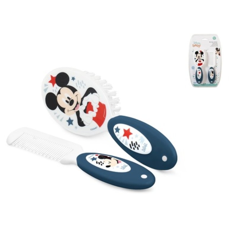 Lulabi Lulabi Disney Mickey Icon Set Brush And Comb