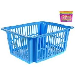 Heidrun Stackable Basket Made Of Polypropylene 33x19x42cm 22l Multicolor