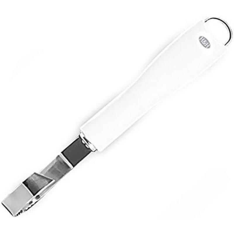 H&H Basic White Curling Iron