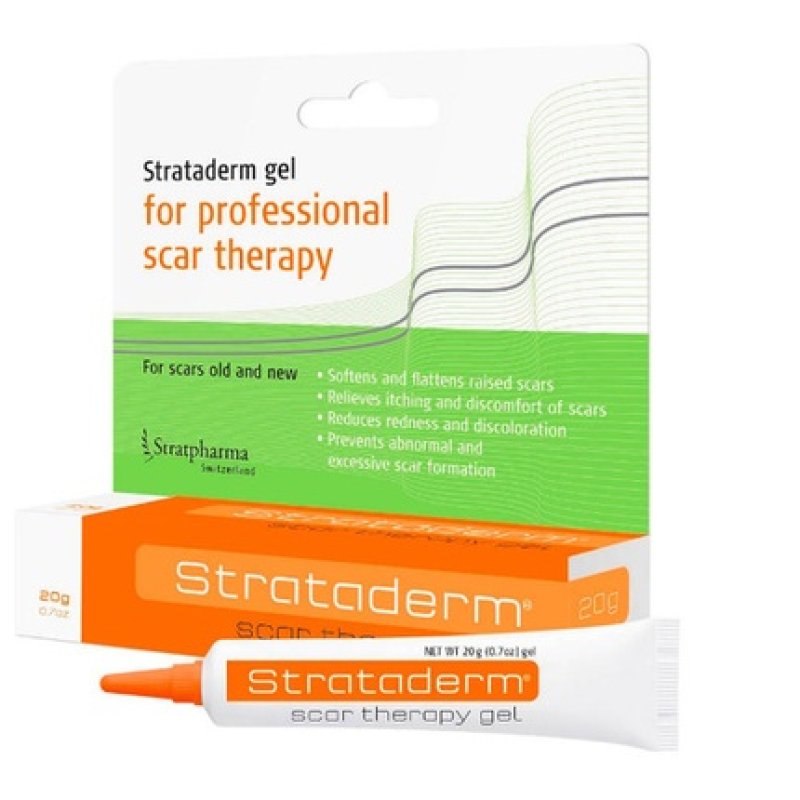 Strataderm Scar Therapy Gel 20g Fast Drying Nonsticky Transparent Formula