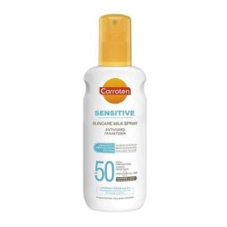 Carroten Carroten Sensitive 4d Sunscreen Milk For The Body Spf 50 Spray 200ml