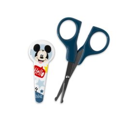 Lulabi Lulabi Disney Mickey Nail Scissors For Kids Polypropylene And Steel Blades