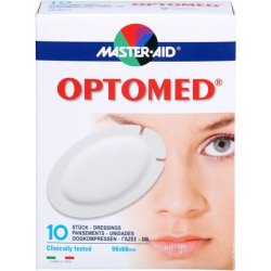 Optomed Selfadhesive Sterile Eye Compress 10 Pack