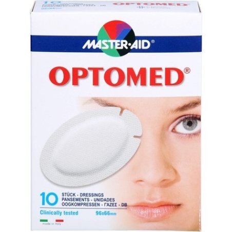 Optomed Selfadhesive Sterile Eye Compress 10 Pack