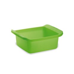 Gio' Style Giostyle Rectangular Basin Capacity 10 Liters Green