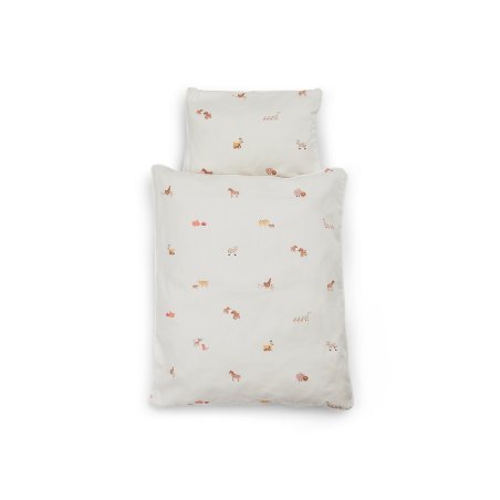 Smallstuff - Doll Bedding Farm Living Peach