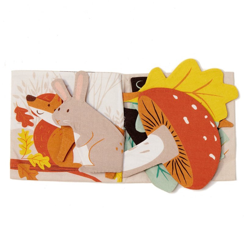 ThreadBear - Book - Baby Activity Book - Woodland - (TB4066)