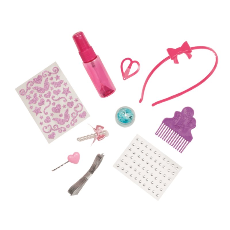 Our Generation 62243308541 doll accessory Doll make-up & hair styling set