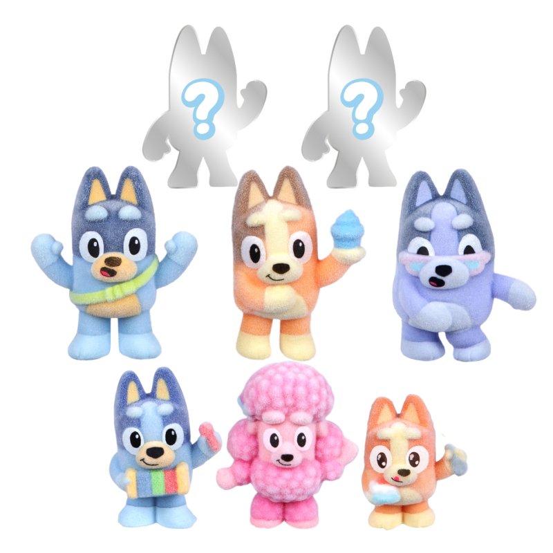 BLUEY Fuzzies - Figure Fan Favorites - 8 pack(90454)
