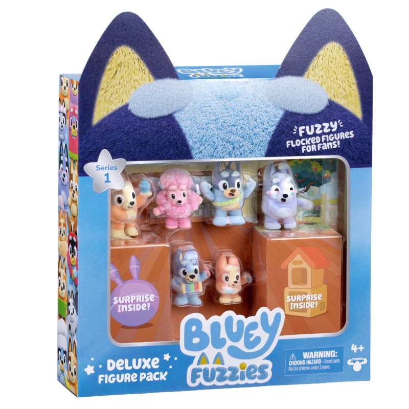 Moose Toys Bluey Fuzzies