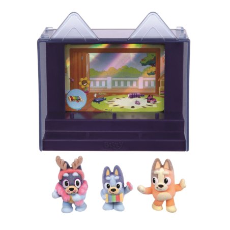 BLUEY Fuzzies Figures - Episodes - 3 pack.(90453)