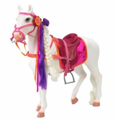 Our Generation - White Hair Play Horse, 50cm (738003)