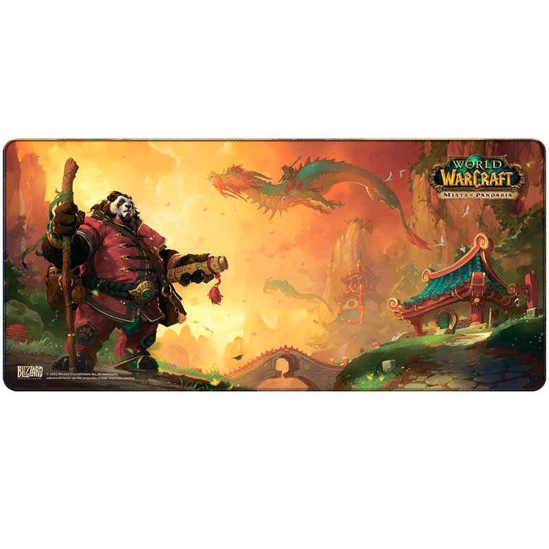 World of WarCraft - Pandaren With Lanters - Mousepad