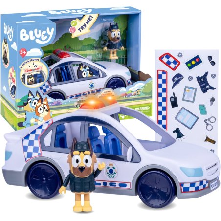 BLUEY - Police Car with Lights and Sound(90451)