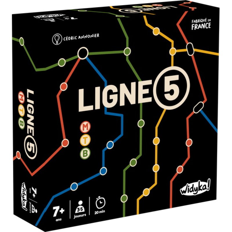 WIDYKA Ligne 5 Jeu de Société Stratégique