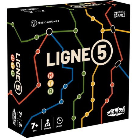 WIDYKA Ligne 5 Jeu de Société Stratégique