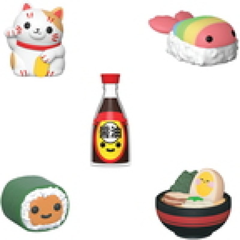 Mini Vinyl Kawai - Modèle choisi aléatoirement