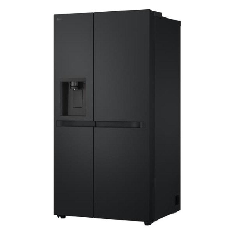 LG GSLC40EPPE side-by-side refrigerator Freestanding 638 L E Black, Graphite