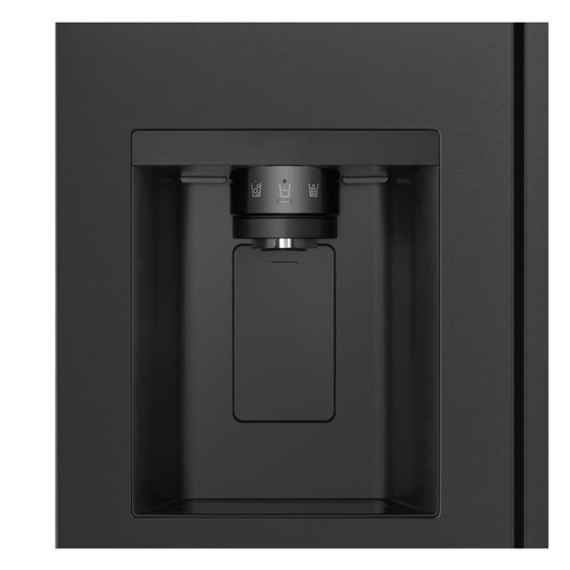 LG GSLC40EPPE frigo américain Pose libre 638 L E Noir, Graphite