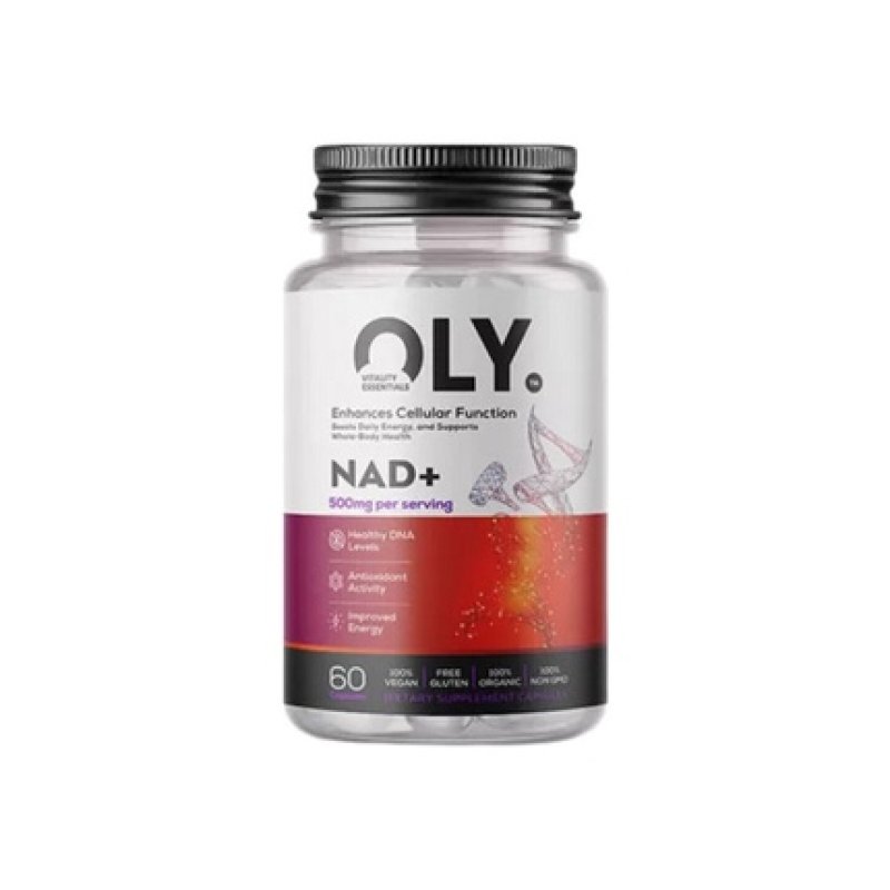 Oly Nad 500mg Dietary Supplement 60 Capsules