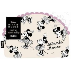 Mad Beauty Disney Minnie Cosmetic Bag with Bow 22cm Beige