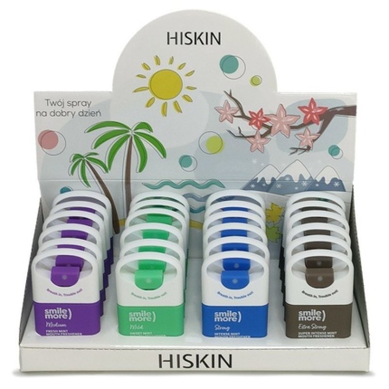 Hiskin Refreshing Mouth Fresheners Set Mix 24 Pieces