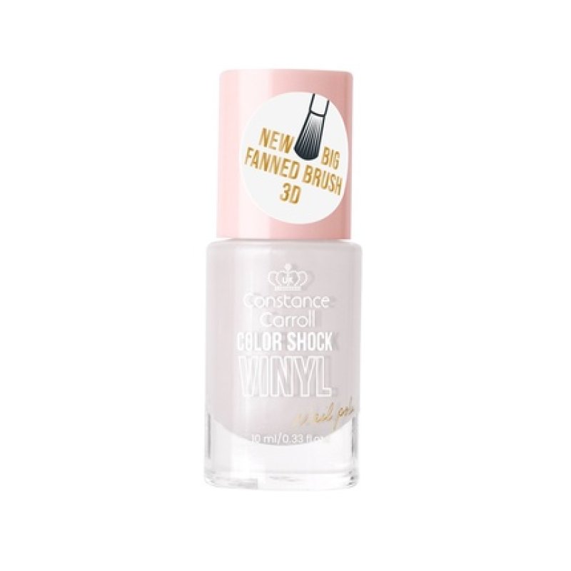 Constance Carroll Nail Polish With Vinyl No 27 Silver Moon 10 Ml