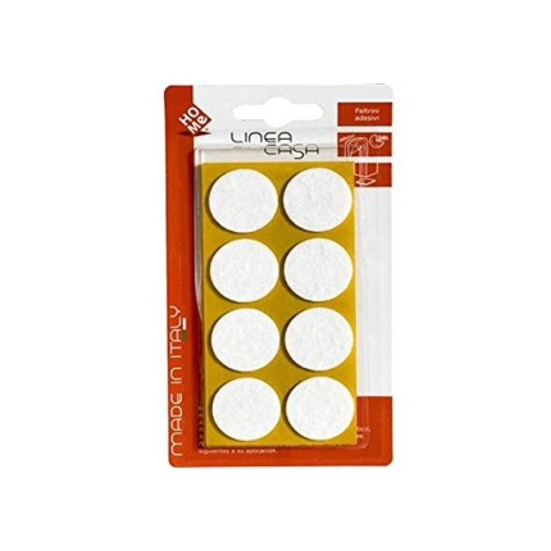 Home Adhesive Felt Pads 16 Pieces 28 Mm For Tables And Chairs