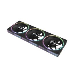 VENTILADOR ZALMAN ZM-DF120R A3 BLACK ARGB 1X VENT 120MM