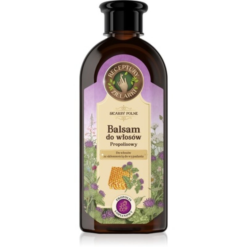 Elfa Ii Receptury Zielarki Skarby Polne Balsam With Propolis For Hair Loss 350ml